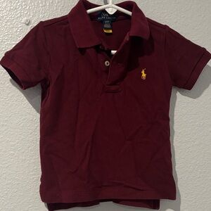 Polo by Ralph Lauren Kids Burgundy Polo Shirt